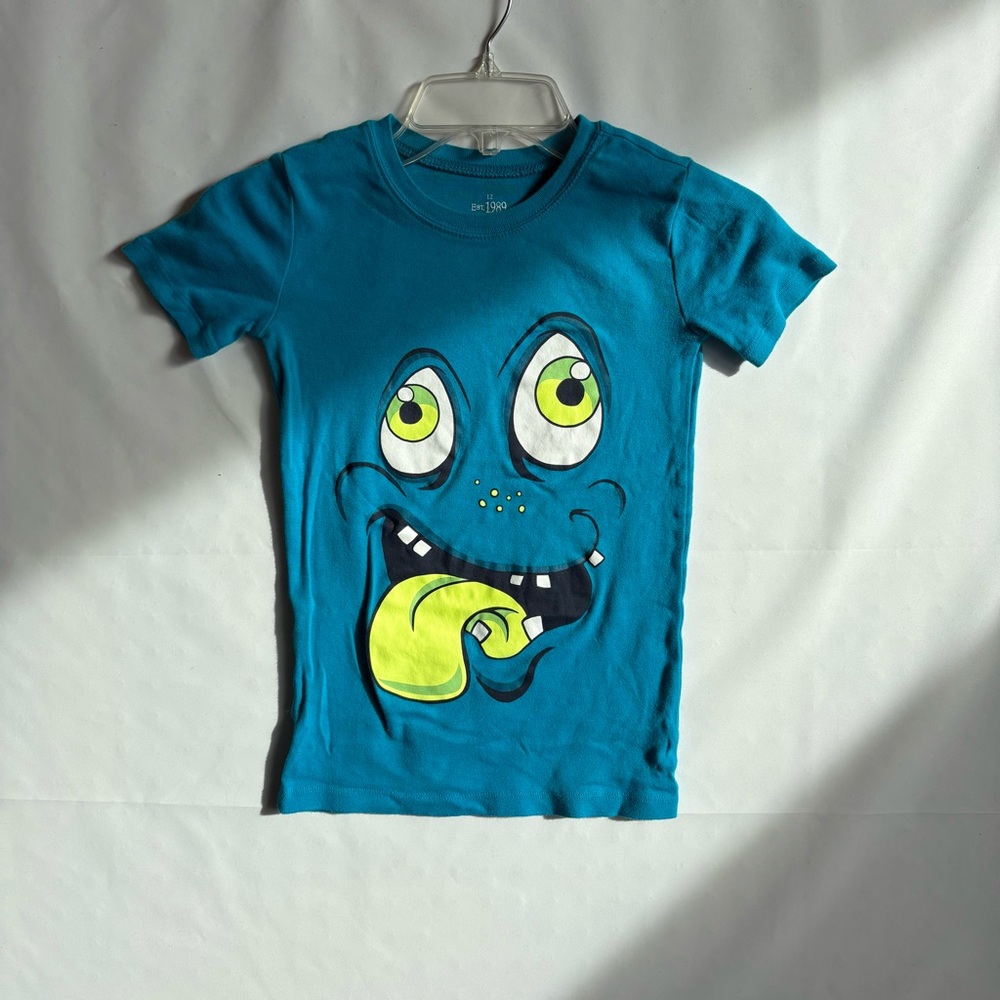 EST 1989 Place Kids Turquoise Graphic Tee. Size 12. Cotton. INV25/340